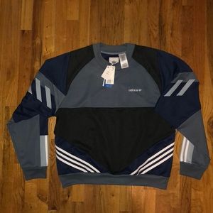 adidas originals chop shop sweatshirt navy